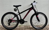 ÜMİT 2676 MOTION KADIN DAĞ BİSİKLETİ 408H V 26 JANT 21 VİTES SİYAH PEMBE - 1