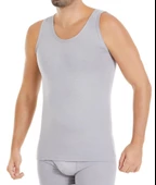 3 Adet Yıldız Erkek Modal Likralı Atlet Gri 72 - 1