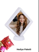 Hatıra Çerçevesi Kişiye Özel Fotoğraf Dahil - 11x11cm - 1