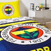 TAÇ FENERBAHÇE STRİPE LİSANSLI YATAK ÖRTÜSÜ SETİ - 2
