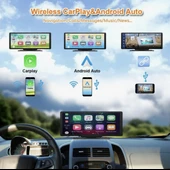 Tak Çalıştır Kablosuz Apple Carplay Ve Android Auto Oto Double Teyp Ön Ve Arka Kameralı - 2