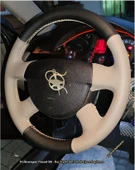 Volkswagen Transporter T5 Araca Özel Dikmeli Direksiyon Kılıfı thumbnail 1