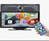 Tak Çalıştır Kablosuz Apple Carplay Ve Android Auto Oto Double Teyp Ön Ve Arka Kameralı - 1