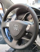 Honda Jazz 2005 Araca Özel Dikmeli Direksiyon Kılıfı (NOKTA DÜZ SİYAH İP) thumbnail 1