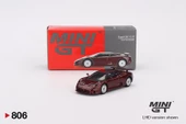 Mini Gt Bugatti EB110 GT Dark Red Metallic 806 thumbnail 1