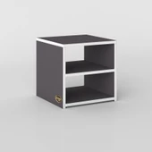 Kenzlife komodin meydey gri 39*39*39 komidin kitaplık ayakkabılık thumbnail 3