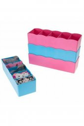 MCBLUE Çekmece İçi Çorap Kravat Aksesuar Düzenleyici 5 Bölmeli Organizer - 2