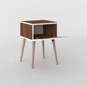 Kenzlife komodin tora cvz 60*39*39 komidin ahşap ayaklı kitaplık ayakkabılık kapaklı arkalıklı thumbnail 3