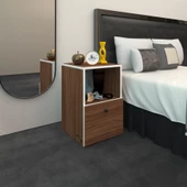 Kenzlife komodin yokatta cvz 60*39*39 komidin kitaplık ayakkabılık kapaklı arkalıklı thumbnail 1