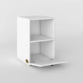 Kenzlife komodin yokatta byz 60*39*39 komidin kitaplık ayakkabılık kapaklı arkalıklı thumbnail 3