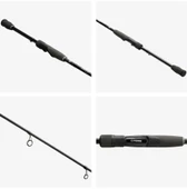 13 Fishing Defy Black 213 cm 20-80g Atarlı Karbon Spin Olta Kamışı thumbnail 2