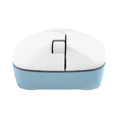 Mouse Kablosuz 2.4 Ghz Everest SMW-973 Beyaz-Mavi - 5