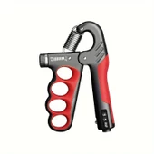 Valkyrie Sayaçlı Ergonomik 5-100kg El Yayı Bilek Güçlendirici Fitness Egzersiz Spor Aleti Sayaçlı XL Boy Kırmızı - 2