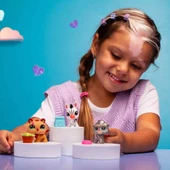 Littlest Pet Shop Minişler 3’lü Figür Seti S2 - Zebra – Aslan – Maymun 00597 thumbnail 2