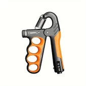 Valkyrie Sayaçlı Ergonomik 5-100kg El Yayı Bilek Güçlendirici Fitness Egzersiz Spor Aleti Sayaçlı XL Boy Turuncu - 1
