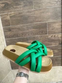 Tenda Yeşil Cilt Terlik thumbnail 1