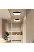 18w Sıva Üstü Yuvarlak Led Panel Siyah Kasa- sıva üstü led armatür- Enerji Tasarruflu, uzun ömür - 5