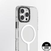 Apple iPhone 16 Pro Kılıf M-safe Şarj Özellikli YoungKit Crystal Color Serisi Kapak - 9
