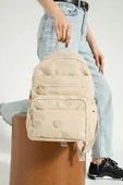 Unisex Sırt Çantası Günlük Kullanıma Uygun Lise Ortaokul Çantası Çok Cepli Okul Çantası 37*30 Cm Klinkır - 5