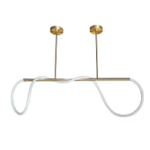 A-5133-100G HASIR LEDLİ GOLD AVİZE - 1