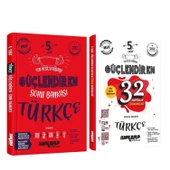 Ankara Yayıncılık 5.Sınıf Türkçe Güçlendiren Soru Bankası ve 32 Haftalık Deneme Seti 2 Kitap - 1