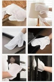 10 Adet Mikrofiber Toz Alma Bez Eldiveni Mutfak Banyo Mobilya Bulaşık Cam Oto Temizlik Yıkama Bezi - 8