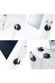 10 Adet Kablo Tutucu Klips Şarj Usb Telefon Kablosu Sabitleyici Yapışkanlı Masa Araç Düzenleyici thumbnail 7