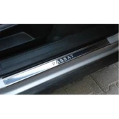 VW Passat B8 2005-2018 Kapı Eşiği Krom Paslanmaz Çelik 4 Adet - 2