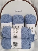 GALA MİX FİBER deve yünü mavi - 1