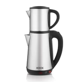 Inox Çaycı Elektrikli Çay Makinesi Kaliteli Paslanmaz Çelik Filtre (1.8L - 1500W) Erdem Store - 7