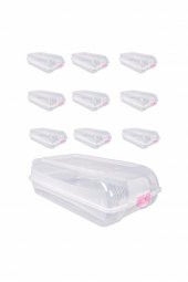 MCBLUE 10 Lu Bayan Ayakkabı Koruma Kutusu - 1