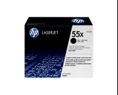 HP CE255X Black Toner Kartus 55X CE255X thumbnail 1