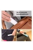 Tüy Toplayıcı Fırça Yün Ürünler İçin Tiftik Temizleyici Yıkanabilir Mucize Kıl Tüy Toz Kırıntı Pislik Saç Kepek Toplayıcı Yapışkanlı Pratik Rulo - 3