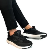 Jump 32427 Siyah-Beyaz Hafızalı Rahat Taban Spor Ayakkabı - 3