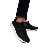 Jump 32427 Siyah-Beyaz Hafızalı Rahat Taban Spor Ayakkabı - 5