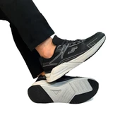 Jump 32438 Siyah-Beyaz Memory Ortapedik Hafif Spor Ayakkabı thumbnail 2