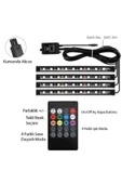 Araç Içi Ayak Altı Led Sese Duyarlı 12'li - Rgb - 4