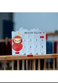 Binnex 12 aylık bebek fotoğraf çerçevesi ahşap - 5