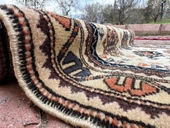 87x96 cm Küçük Boy El Dokuma Nostalji Kilim Küçük Dekoratif Halı - 3