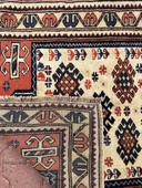 87x96 cm Küçük Boy El Dokuma Nostalji Kilim Küçük Dekoratif Halı - 5