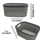 Gondol Pointy Çift Renkli Sepet Kombin Renk - 2