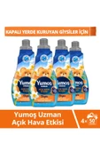 Yumoş Açık Hava Esintisi Deterjan Nergis 4x1200ml - 1