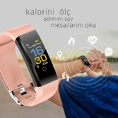 Polosmart PSSW01 Smart Fit Akıllı Bileklik Pembe - 3
