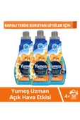 Yumoş Extra Açık Hava Etkisi Nergis Çamaşır Yumuşatıcısı 3x1200 ML - 1