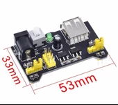 MB-102 Breadboard, 140 Parça Jumper Kablo Kiti, Breadboard Güç Kartı, 12V 500mA Adaptör thumbnail 6
