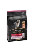 Medium Opti Derma Sensitive Skin Puppy Somonlu Orta Irk Yavru Köpek Maması 3 Kg - 1