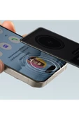Atlas Serisi NFC Find My Destekli Dijital Göstergeli Kablosuz Şarjlı Dijital Kart - 3