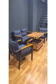 Aryans Home Mobilya Dekorasyon Balkon-bahçe-kafe Çay Seti Koltuk Oturma Takımı-oturma Grubu, Ofis Koltuğu - Sehpa Hariç - 2