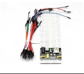 MB-102 Breadboard, 65'li Erkek Erkek Jumper Kablo, Breadboard Güç Kartı - 3