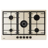 Teka GSC 75330 RBC VN 70cm Country 5 Gözlü Krem Ankastre Ocak - 1